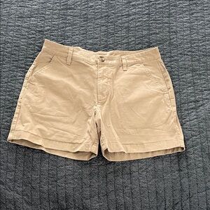 Chubbies Tan Flat Front Men Shorts